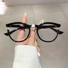 Vintage Cat Eye TR90 Glasses Women Anti Blue Light Designer Optical Frame Myopia Prescription Trendy Luxury Brand