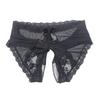 Sexy Lace Open Panties Women's Summer Mood Free Briefs Large Size Bow High Waist Couple Temptation Panties