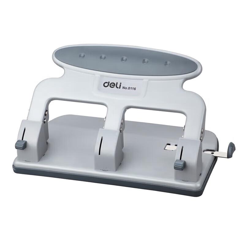Deli 3-Hole Punch CN plug (adapter included)