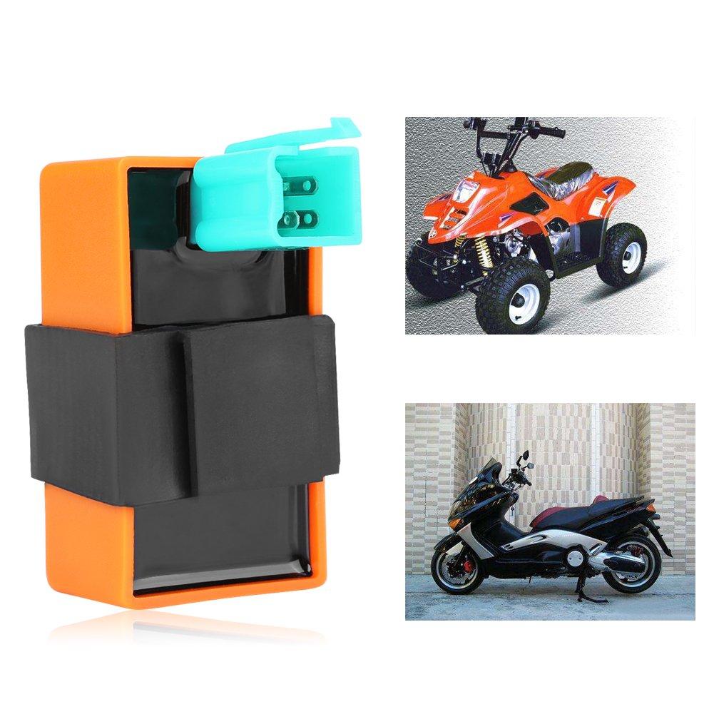 Super Cub Cdi90-Qiilu CDI Box, 5 Pin AC Launch Racing CDI Box for Motorcycles