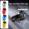 4pcs Car Logo Tire Valve Cover Alloy Wheel Tyre Stem Dust Cap For ST Racing RS S Mustang Kuga Fiesta Fusion Mondeo Edge