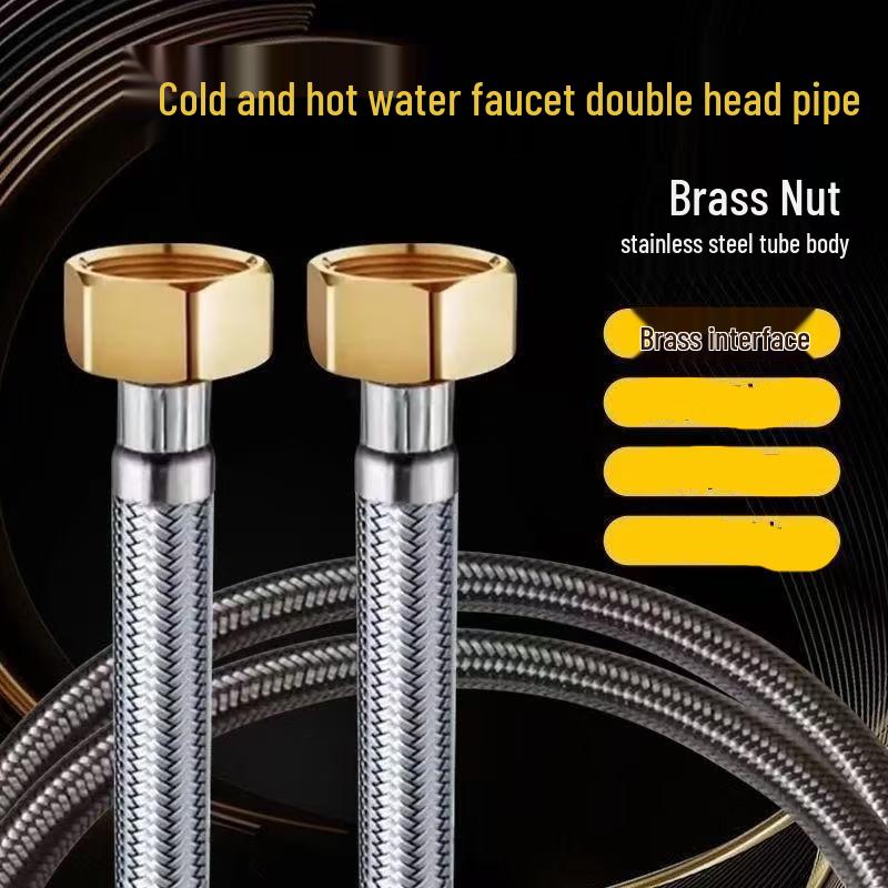 YouSu Stainless Steel Braided Faucet Connector Hose