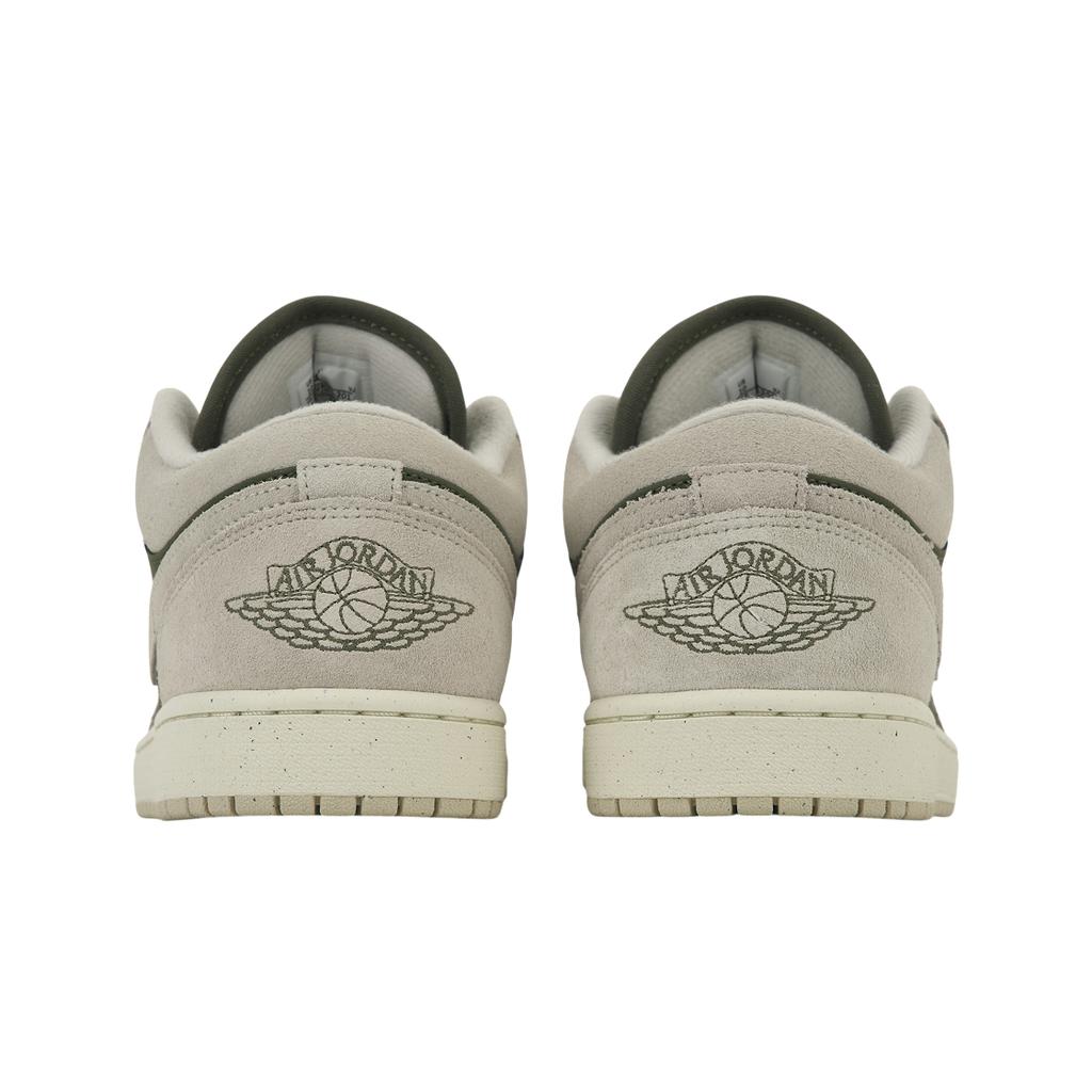 Air Jordan 1 Low Medium Olive Unisex-Sneaker Grün Sail Light-Orewood-Brown HV4089-201