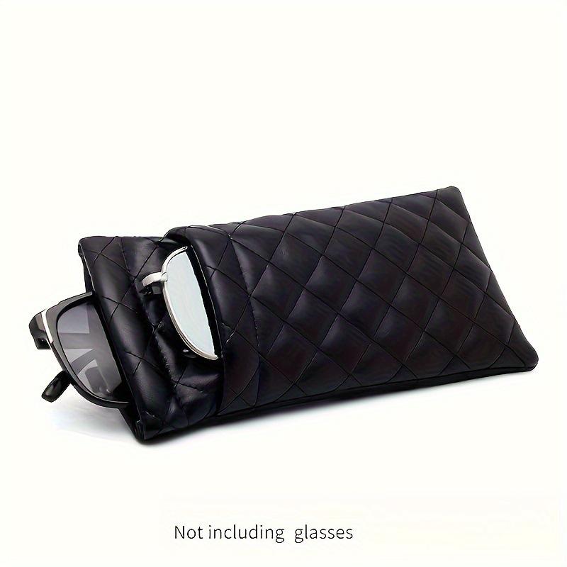2025 Portable Soft Leather Glasses Squeeze Case