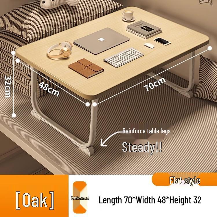 Foldable Bedside Laptop Table for Dormitory or Bay Window
