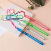 Glow Stick Glow in The Dark Lanyard 7 Modes Adjustable High Brightness Colorful Light Up Stick Flashing Toy Party Supplies