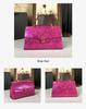 Versatile High-End Glossy Snake Print Patchwork Crossbody and Shoulder Bag for Moms - 2025 Bestseller