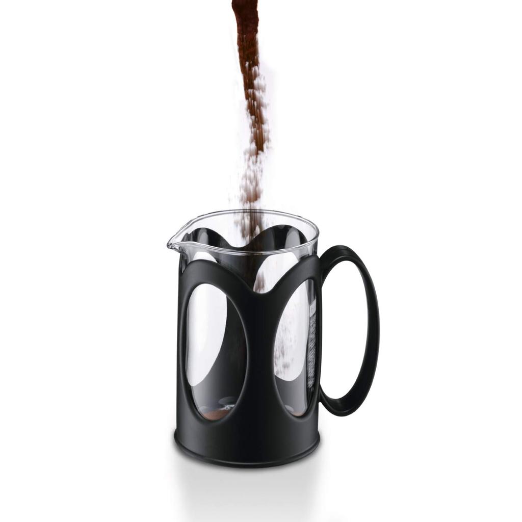 BODUM Kenya French Press Coffee Maker, 500ml, Black, Authentic, 10683-01J