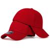 Casual fashion Solid color Baseball Cap  Fitted fully enclosed unisex cap Outdoor Black Quick Recovery  Sport sun protection hat