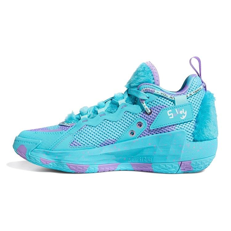 (GS) adidas Monsters Inc. x Dame 7 EXTPLY Sulley Kids S42807 EU 35⅔