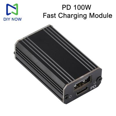 PD 100W Step-Down Fast Charging Module Solid-State Capacitor Version High-Power Charging Board with Aluminum Shell Car Charger