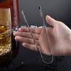 Stainless Steel Ice Clamp Multi-Purpose Food Clip Candy Bar Ice Cube Tongs BBQ Baking Tools Non-Stick Cookware Gadgets 1pcs
