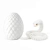 3D Printed Snake Egg Action Figure Toys Creative Stress Relief Rotatable Desktop Ornament Gift for Kids Adults