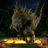 Godzilla Figure Odo Island Attack Image ART VIGNETTE 13cm Godzilla-1.0 (2023) Ver. Size Approx. (Width Approx. 16cm)