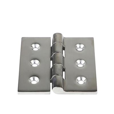 B5XE 2/4er-Pack Scharniere Mit 6 Löchern Edelstahl Yacht 100mm Scharnierset