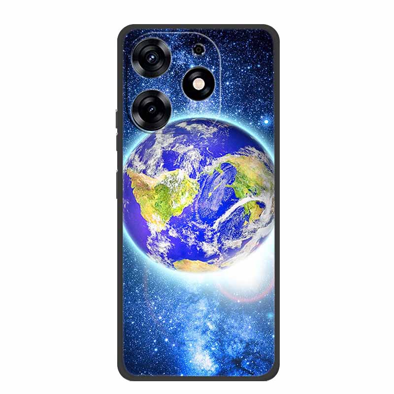 Phone Case For Blackview Shark 9 Case Black Silicone Soft Coque Funda For Blackview Shark 9 Back Cover Case Shark9 6.67" Shell
