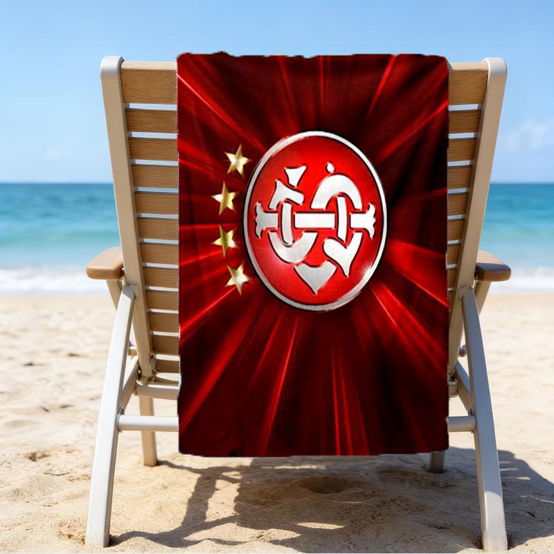 Always Fight Spirit Printed Beach Towel, Super Soft Microfiber, Perfect Gift Birthday, for Pool, Beach, Travel, for family and friends