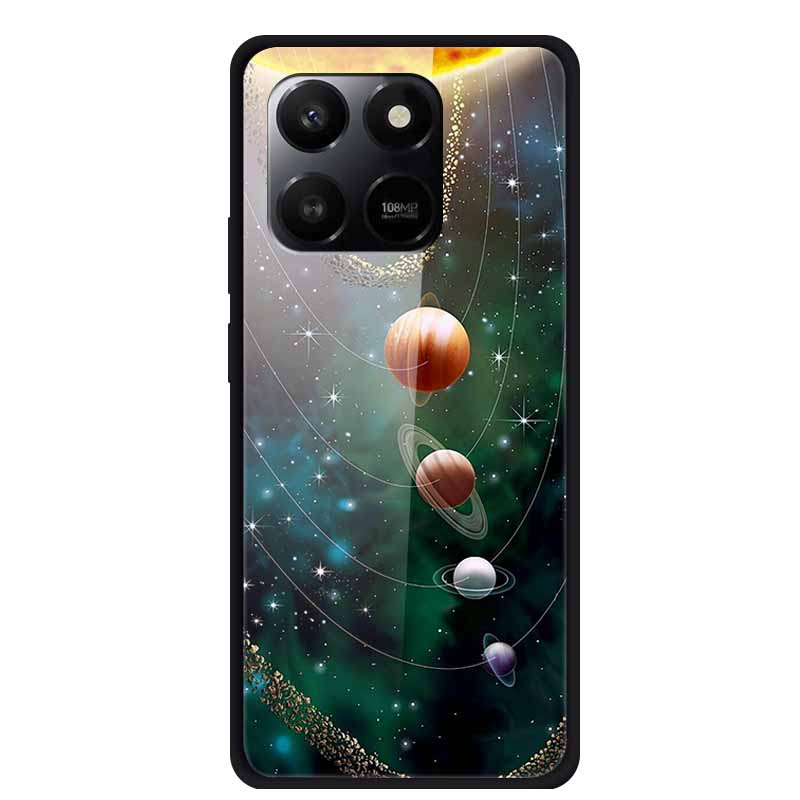 6.77" Glass Back Cover For Honor 400 Smart X7d 2025 Case Tempered Glass Case For Honor Play 10T 5G Case Protective Fundas Shells