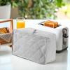 Toaster Cover, Toaster Cover 2 Slice Toasters Covers 4 Slice Small Appliance Covers Hiding for Bread Machine Bread Maker Protector Cotton Quilted