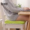 Warm Seat Cover for Long Sitting Plush Chair Cushion with Ties, Fuzzy Pad Anti-slip Skin Friendly Home Office Bottom, Fluffy Winter Mat Dining Durable