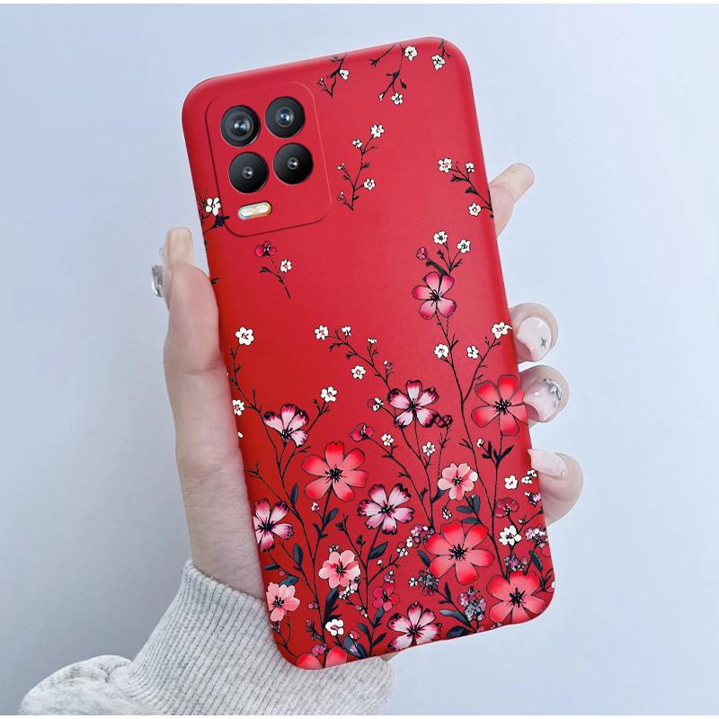 For Realme 8 Pro Case RMX3085 Soft TPU Silicone Cover Cute Cartoon Panda Phone Case For Oppo Realme8 4G 5G RMX3081 RMX3241 Funda