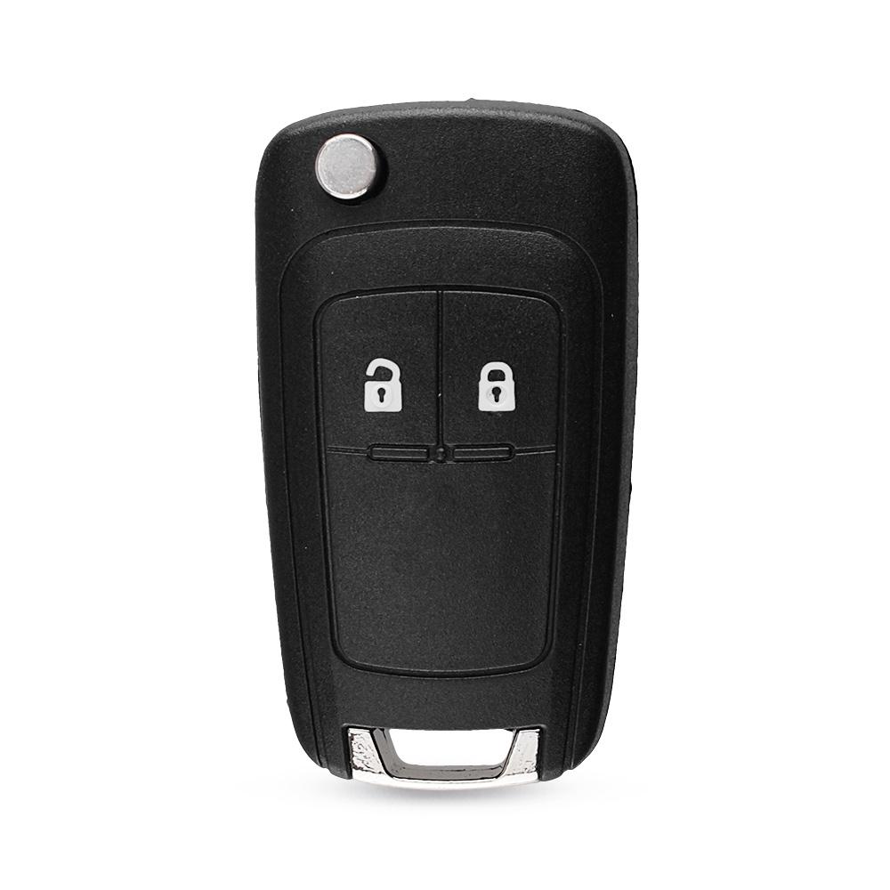 Flip Folding Remote Car Key Shell Case For Chevrolet Cruze Epica Lova Camaro Impala Aveo 2010 2011 2012 2013 Hu100 Blade