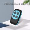 433MHz Garage Door RF Remote Control Duplicator 4 Buttons Copy Remote Control Clone Gate Key Fob Command Hand Transmitter