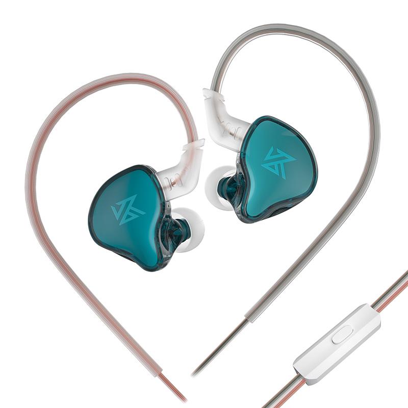 KZ EDCX Wired Earphones HiFi Bass IEM Sport Music Headphones In Ear Monitor Stage Live Metal Earbuds Gaming Headset With Mic 2
