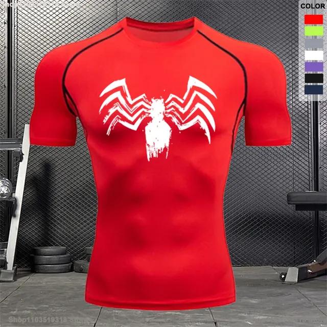 Kompressziós póló nyári kültéri edzéshez, kerékpározáshoz, futáshoz, hétköznapi viseletre, férfiaknak, légáteresztő, szűk szabású, fitnesz rövid ujjú felső S-3XL