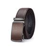 Men'S Belt Automatic Buckle Water Ripple Leather Belt Business Gift Print Belt First Layer Cowhide