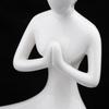 Abstract Art Ceramic Yoga Poses Figurine Porcelain Statue Different Home Ornament