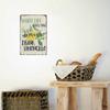Vintage Lemoncello Metall Wandkunst Schild