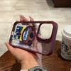 Lämplig för IPhone17 Högpermeabilitet Magnetisk Linsfäste, Mobilskal, Apple 16promax med Linsfilm 15