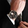 CURREN Men's Calendar Watch with Steel Business Waterproof Quartz Watch