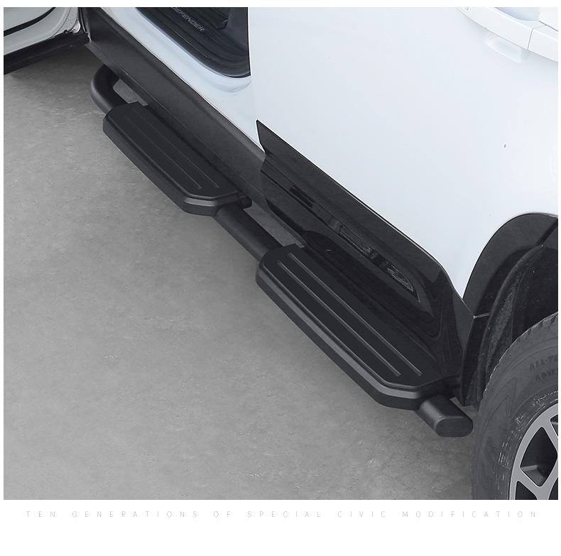 Aluminum Alloy Side Steps for Land Rover Defender 110/90/130