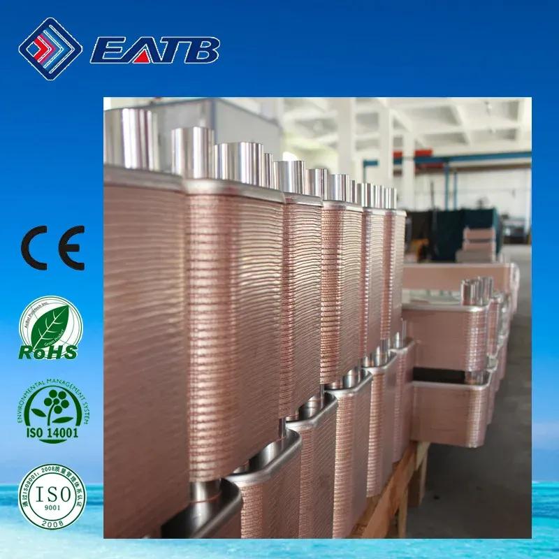 Stainless Steel Brazed Plate Heat Exchanger Evaporator Condenser Heat Exchanger EATB23