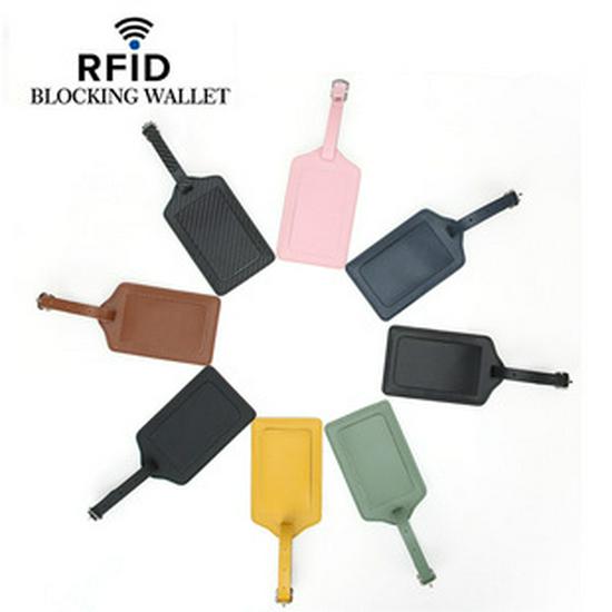 RFID Genuine Leather Passport Holder - Top Layer Cowhide Protective Cover for Men and Women