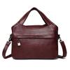 Vintage Shoulder Bag PU Crossbody Bag Large Capacity Women's Multi-Layer Handbag