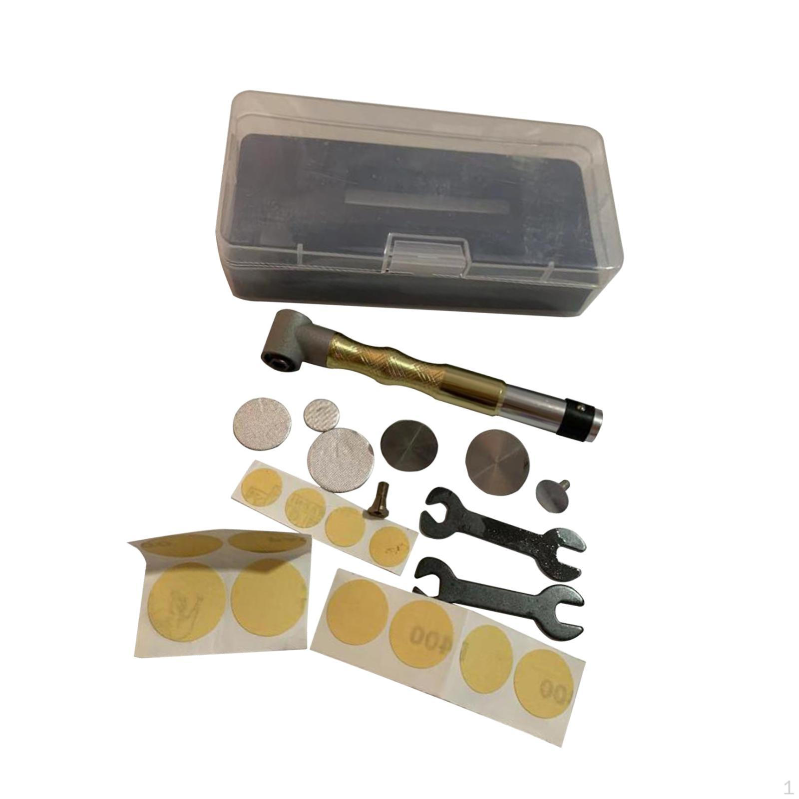 

90-градусный наконечник, электрическая шлифовальная ручка, портативная гибкая прочная роторная полировальная машина Micro Gold 3.175mm Chuck