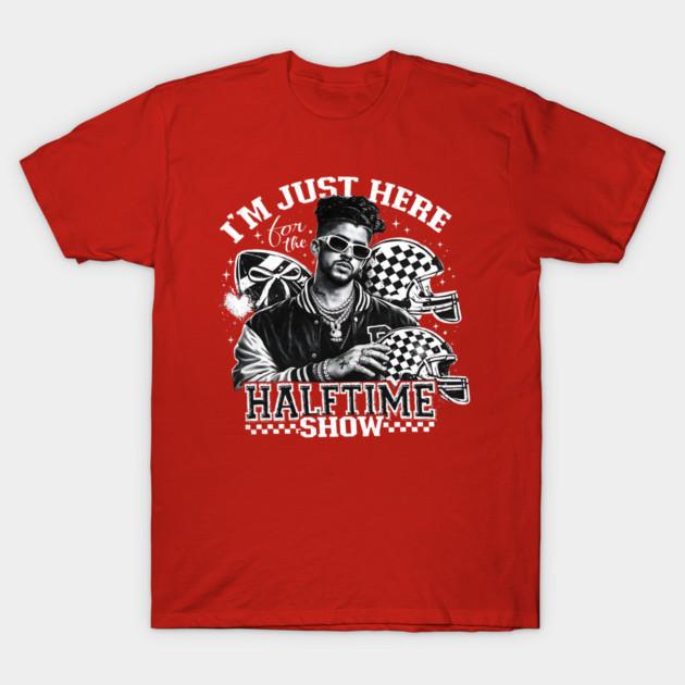 

Bad Bunny Super Bowl 2026 Pop Street Art Illustration Bad Bunny Super Bowl 2026 Summer Men Women Pure Cotton Oversized Tshirt 4XL