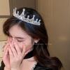 Korean Princess Diamond Crown Headband Internet Celebrity Temperament Fairy Birthday Party Head Crown Hair Accessories