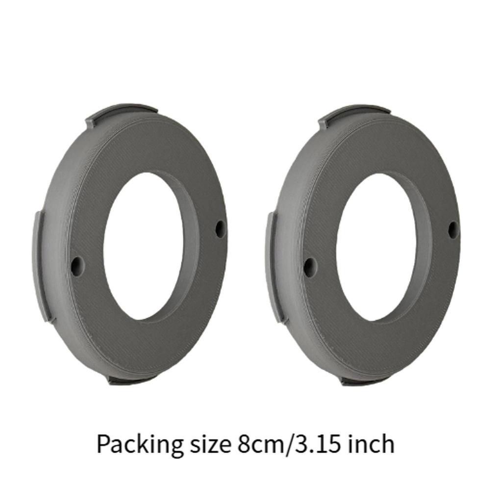 2x Mounting Plate Accessories for Nest Cam, Hardware Outdoor or Indoor Flexible Wall Anchors, Replacement