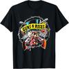 Unisex T-shirt Official Guns N' Roses Skull & Guns T-Shirt