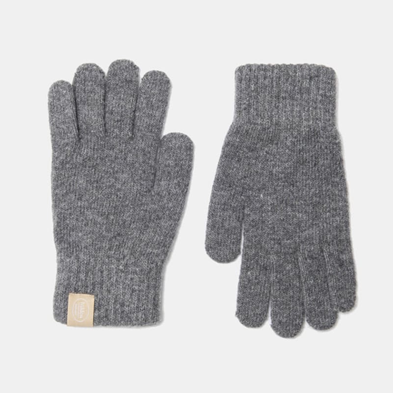 halden basic wool gloves (G001_grey)