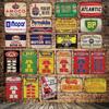 [ WellCraft ] Castrol GOLDEN FLEECE BP AMPOL Metal Signs Poster Vintage Painting Motor Oil Custom Decor LT-2025