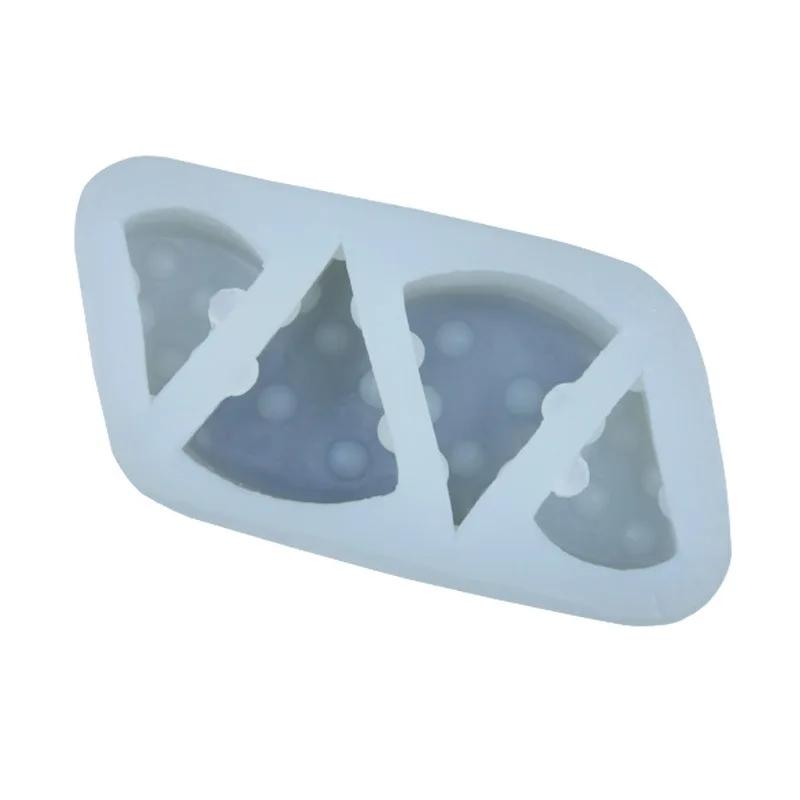 Silicone Cheese Cone Ice Cream Fondant Gum Mold Aroma Gypsum Ultra Light Clay Cake Decoration Chocolate Mold