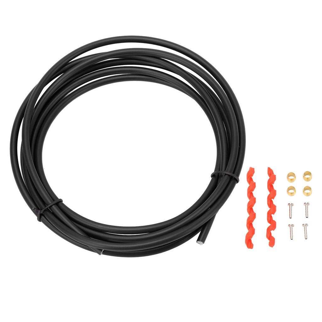 Kit Furtun Frână Bicicletă și Inserție Conector Kit Furtun Hidraulic Frână Disc Bicicletă de Înaltă Rezistență pentru