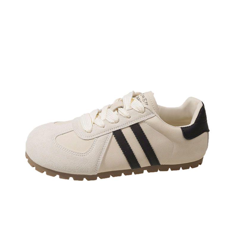 Soft Leather German Training Forrest Gump Shoes 2025 Spring and Summer New Versatile Lightweight Soft Sole Breathable Sports Shoes Ugly Cute Casual