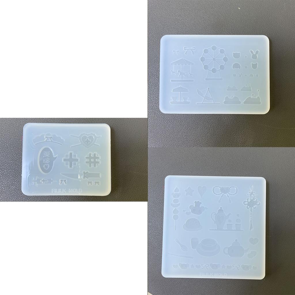 Versatile Silicone Molds Nonstick Candy Shaping Tools Kitchen Gadgets for Chocolates and Jellies Jewelry Accessories