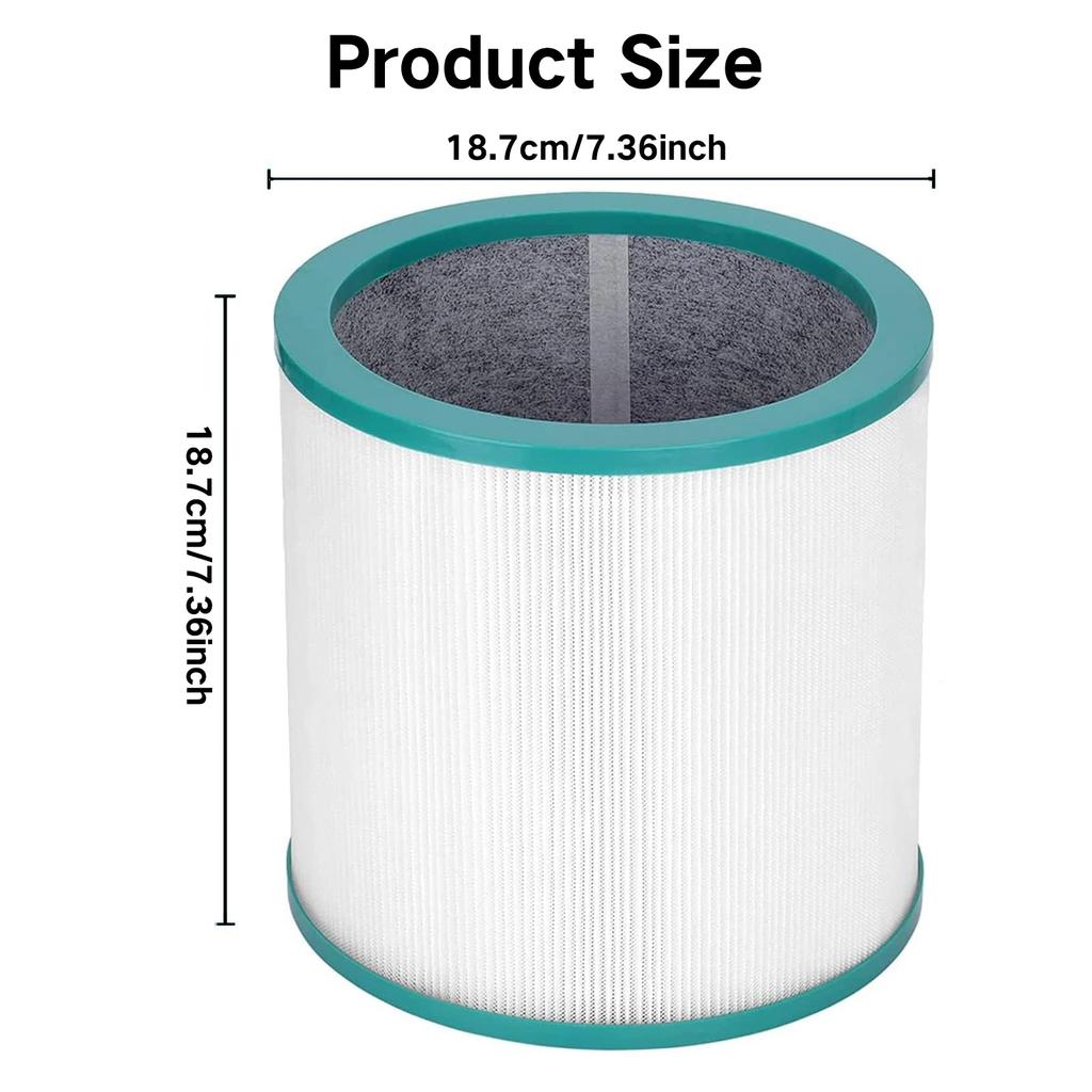 HOME TIMES 1 Pack Filter Replacements for Dyson Tower Purifier Pure Cool Link TP01 TP02,TP03,BP01,AM11,Compare to Part 968126-03